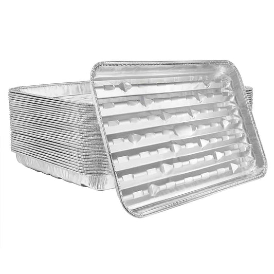 Heavy Duty Aluminum Foil Large Broiler Pan