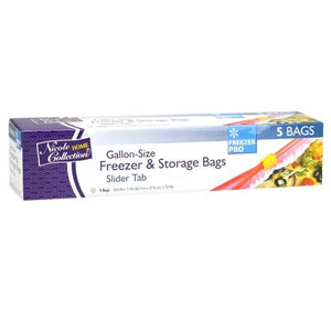 Premium Heavy Weight Plastic Slider Storage Bags<br/>Size Options: 1 Gallon Storage Bag