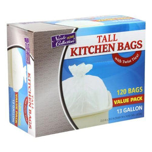 Premium Heavy Weight Plastic Trash Bags<br/>Size Options: 13 Gallon Trash Bags