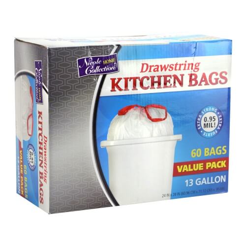 Premium Heavy Weight Plastic Trash BagsSize Options: 13 Gallon Trash B –  King Zak