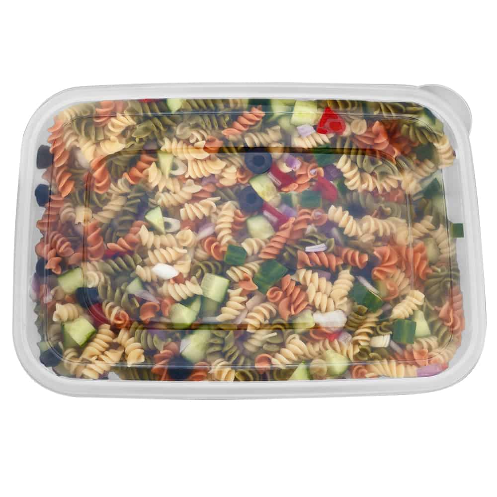 Premium Plastic Microwaveable, Stackable 10oz Deli Containers with Air –  King Zak