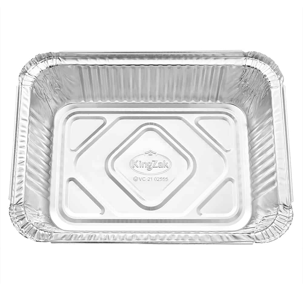 5 lb. Oblong Foil Take-Out Pan [Lid Options Available]