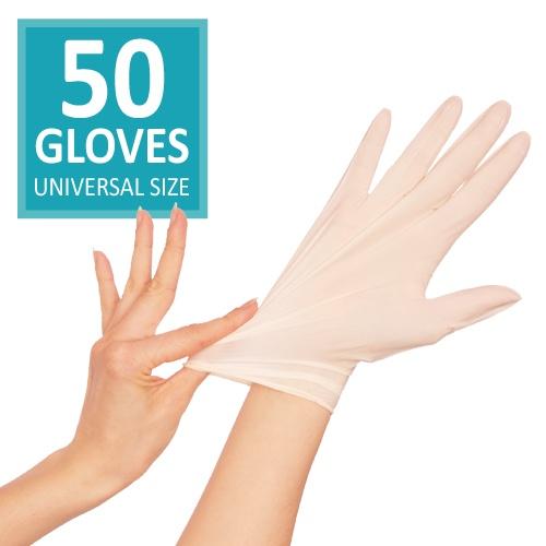 Powder Free Vinyl Gloves / White