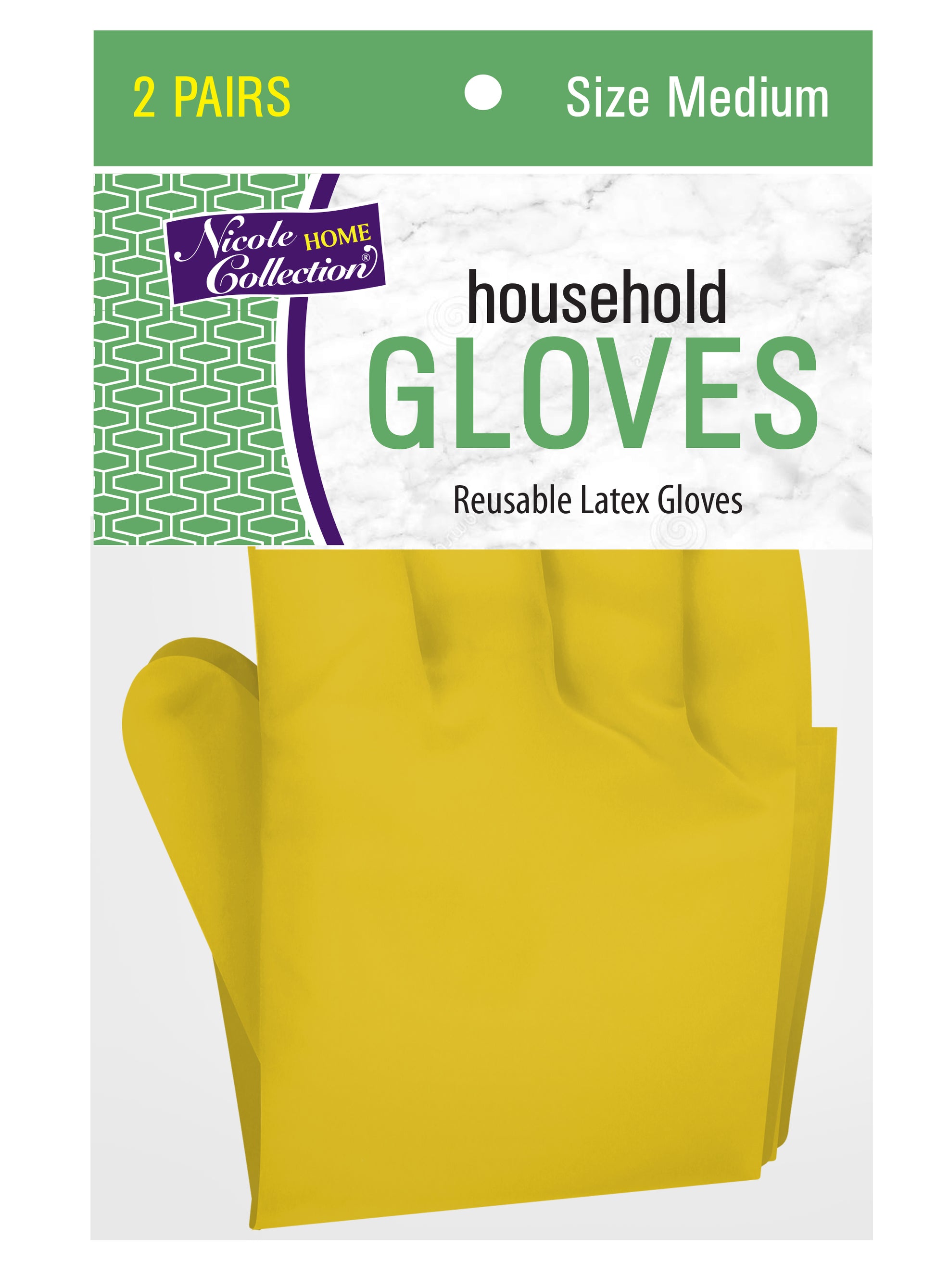 House Hold Latex Gloves Medium