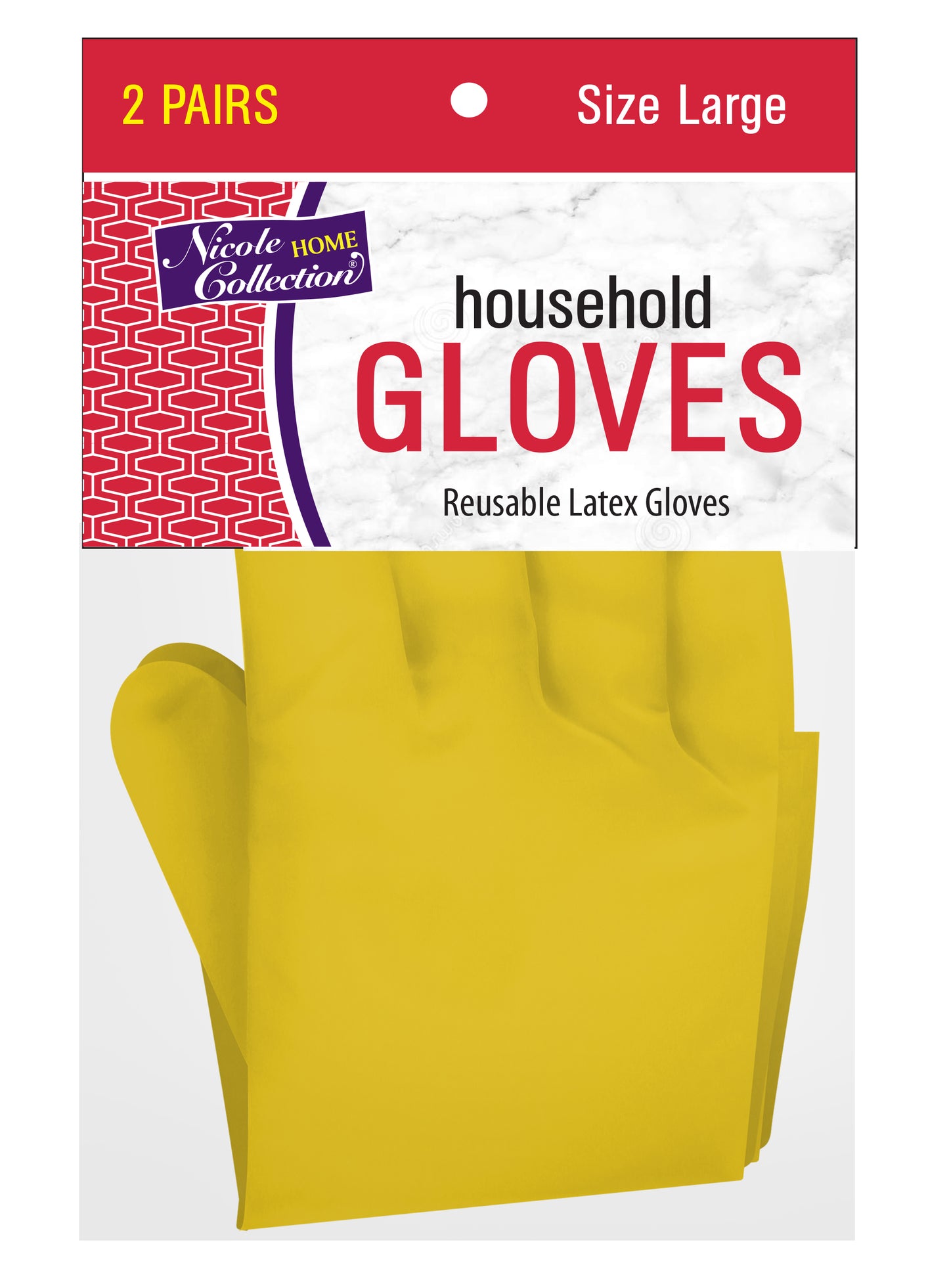 House Hold Latex Gloves Large