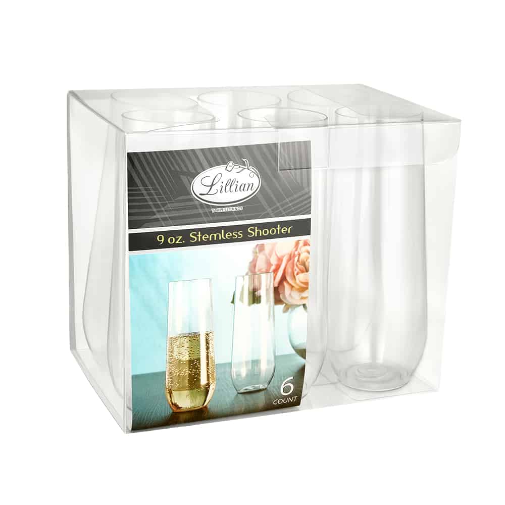 King Zak 12546 Clear Tumbler, 5oz, Disposable, (240/Case) - Win Depot