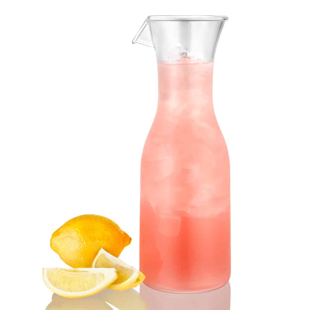 Clear Carafe with Lid, 40oz