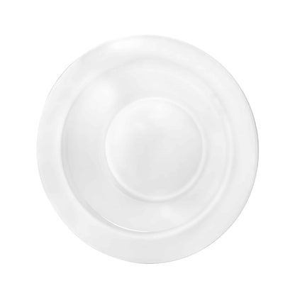 Magnificence Premium Plastic Round Dinnerware - white bowl