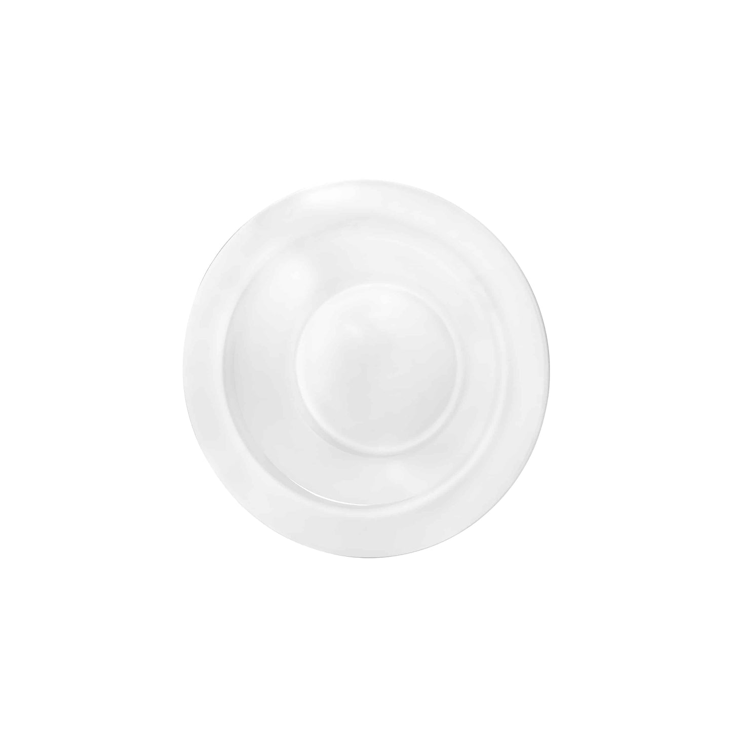 Magnificence Premium Plastic Round Dinnerware -white bowl