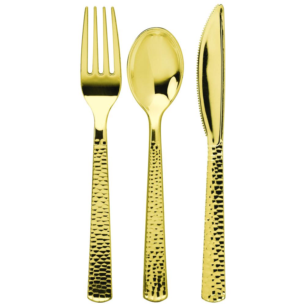 Premium Heavy Weight Plastic Cutlery<br/>Size Options: 240pc Cutlery