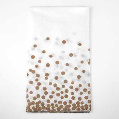 Rose Gold Confetti Cloth-like Guest Towel - King Zak