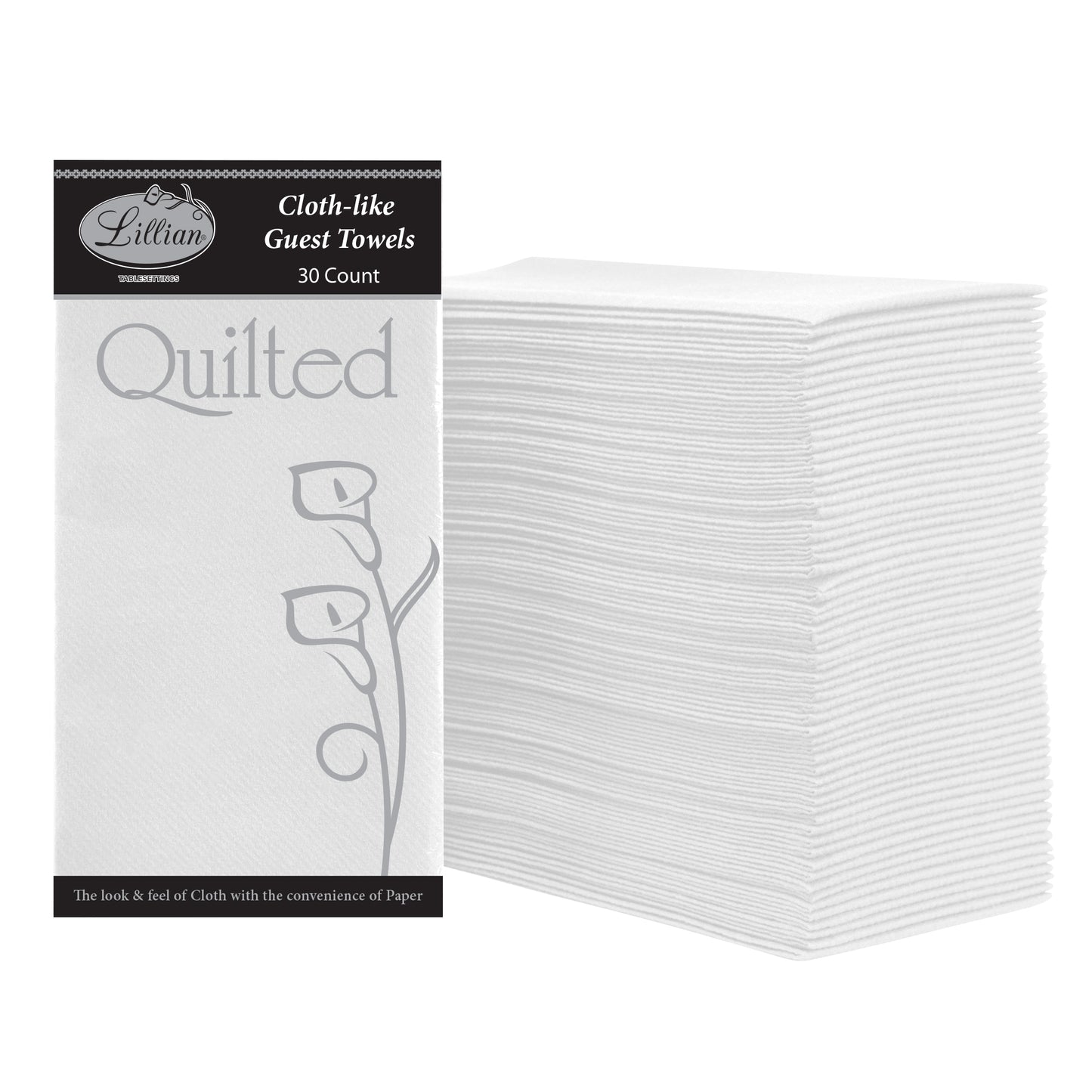 Quilted Premium Paper Cloth-Like Guest Towel - King Zak