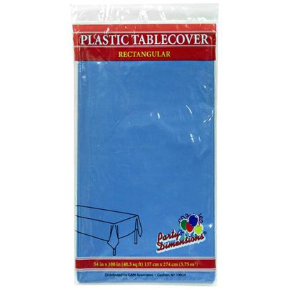 54inchx108inch Tablecover / Medium Blue