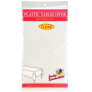 54inchx108inch Tablecover / Clear