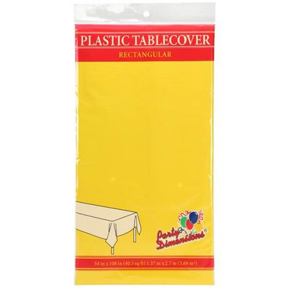 54inchx108inch Tablecover / Sunshine Yellow