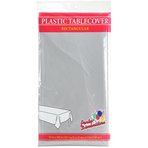 54inchx108inch Tablecover / Silver
