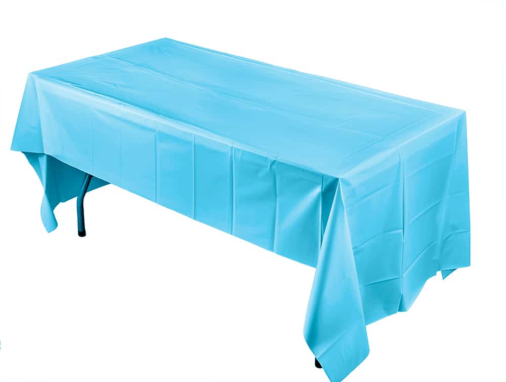 Plastic Solid Color Party 54inchx108inch Tablecover