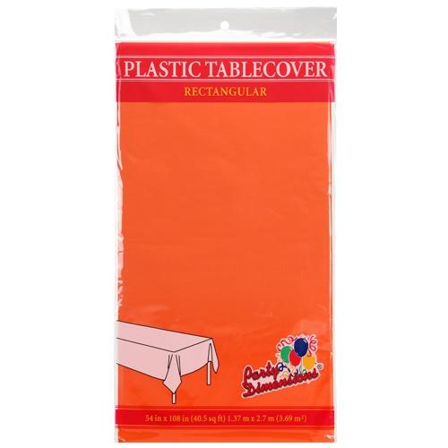 54inchx108inch Tablecover / Orange