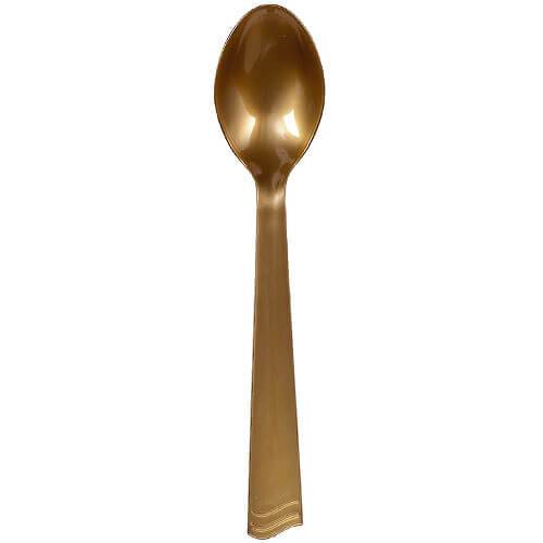 10inch Salad Spoon / Gold