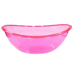 Oval Contour Bowl / Neon Pink