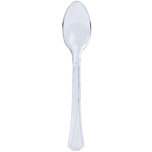 Plastic 48pc Clear Combo Cutlery – King Zak
