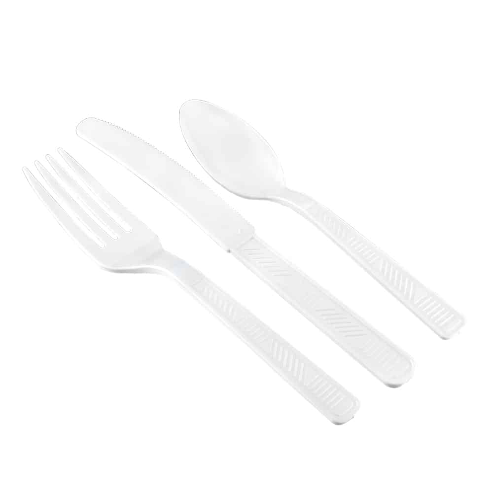 Plastic Clear Combo Cutlery