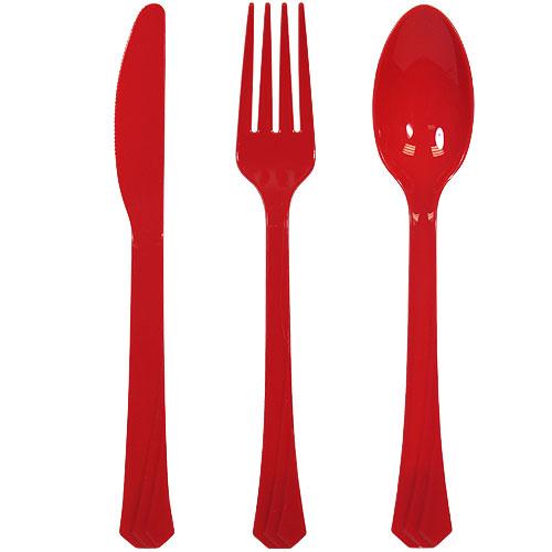 Combo Cutlery / Red