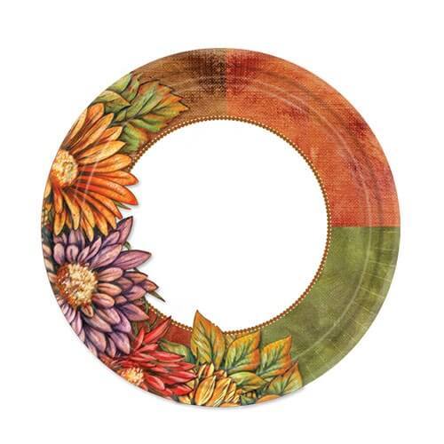 7inch Plate / Floral Art