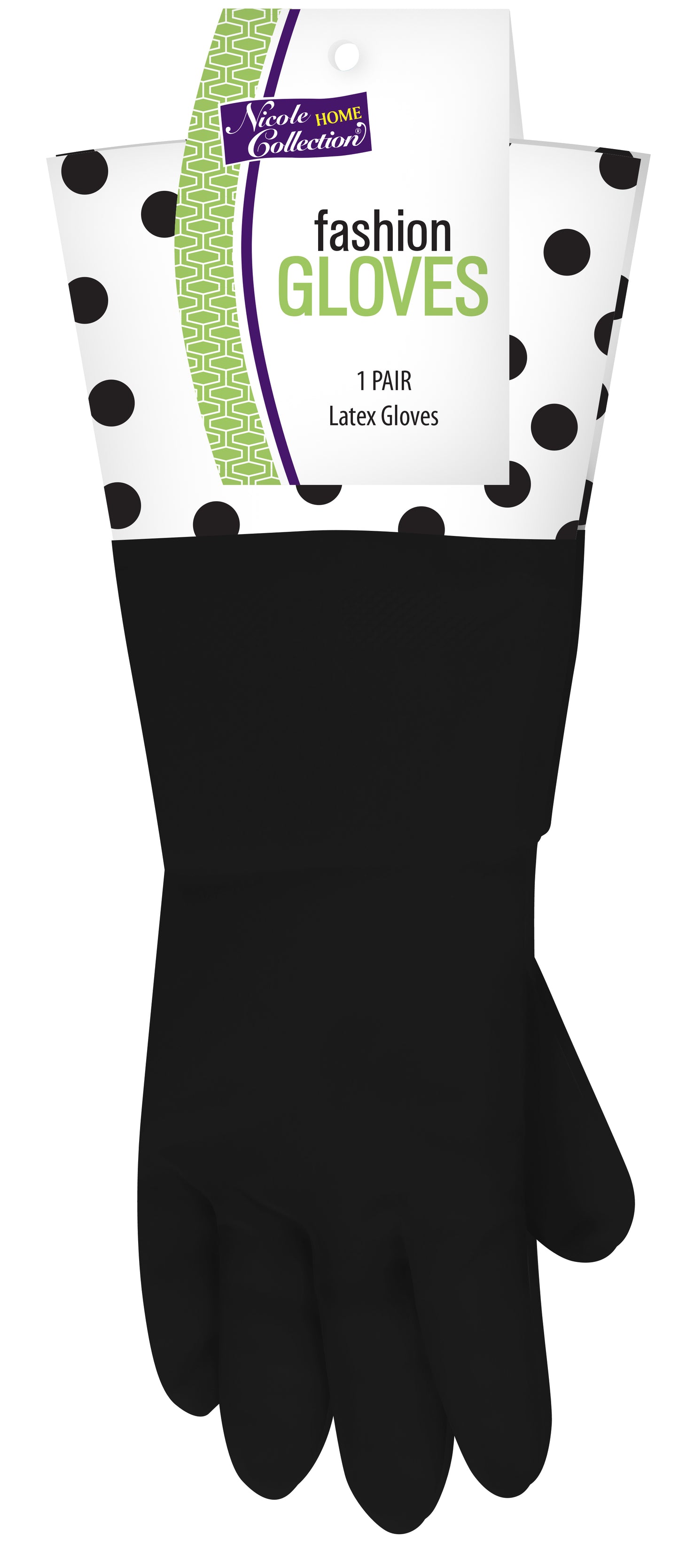 Fashion Polka Dot Gloves for Dishes and Cleaning