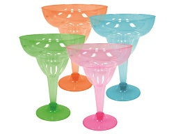 Plastic Neon Cup<br/>Size Options: 5oz Cup and 12oz Margarita Cup